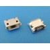 Micro USB 5 pin SMT SMD lizdas